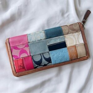 Vintage COACH Patchwork Wallet